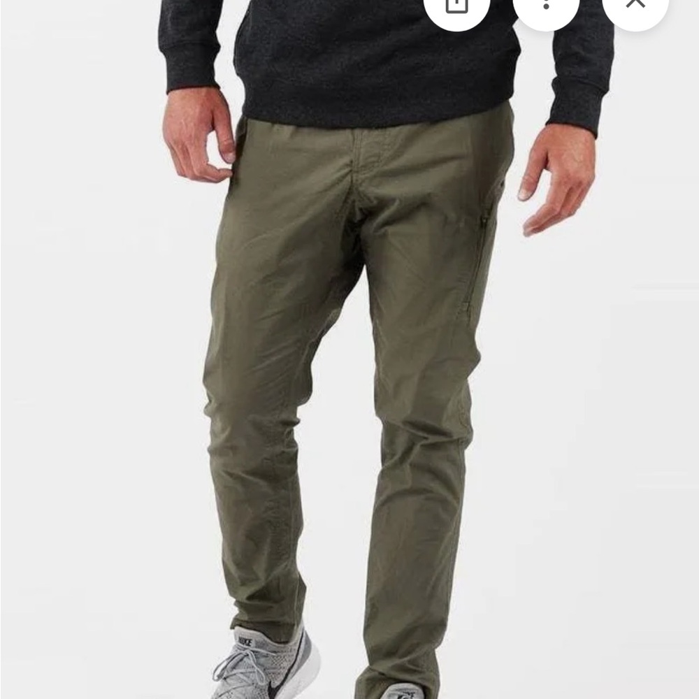 Vuori Men's Ripstop Climber Pants in Olive